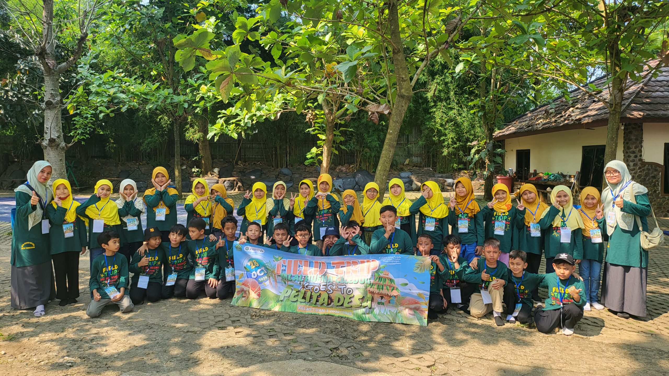 Field Trip Pelita Desa, Kelas 1 dan 3 MI Al Husna Ciledug
